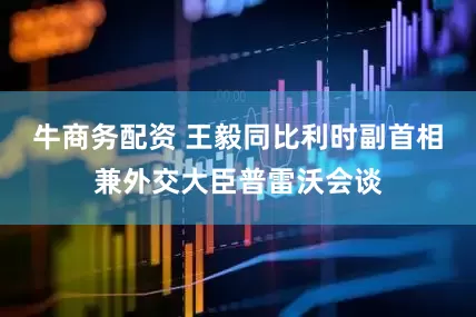 牛商务配资 王毅同比利时副首相兼外交大臣普雷沃会谈