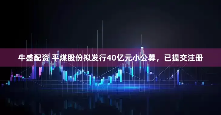 牛盛配资 平煤股份拟发行40亿元小公募，已提交注册
